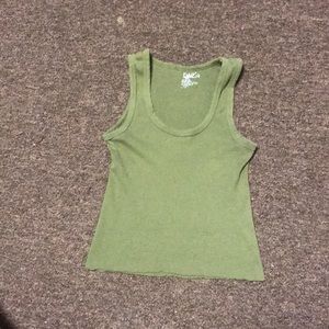 Green crop tank